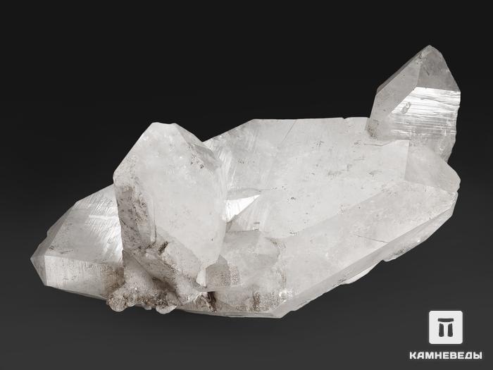 Горный хрусталь (кварц), сросток кристаллов 27х14,5х14 см, 13691, фото 3