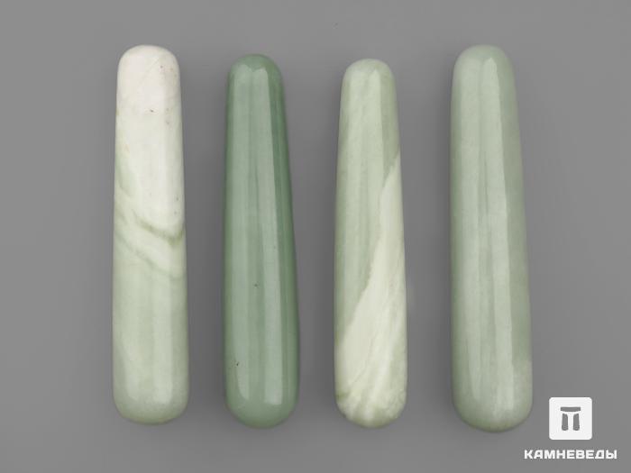 Конус массажный из зелёного нефрита, 10-10,5 см, 18586, фото 2