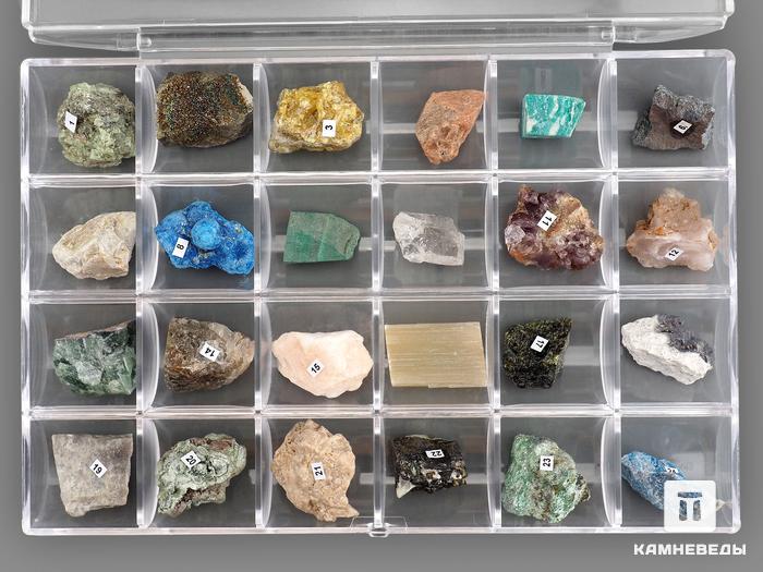 Коллекция минералов и разновидностей (24 образца), 19632, фото 3