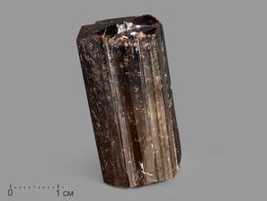 Турмалин полихромный, кристалл 3,4х1,8х1,7 см