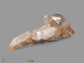 Анатаз, Кварц. Анатаз, кристаллы на кварце 11,6х4,2х3,8 см