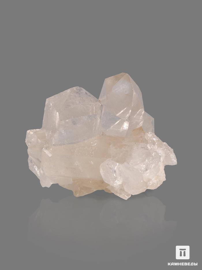 Горный хрусталь (кварц), сросток кристаллов 6-10 см (100-150 г), 25085, фото 2