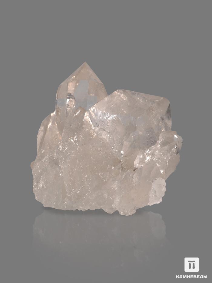 Горный хрусталь (кварц), сросток кристаллов 6-10 см (100-150 г), 25085, фото 1