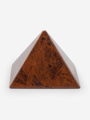 Пирамида из коричневого обсидиана, 5х5х3,5 см