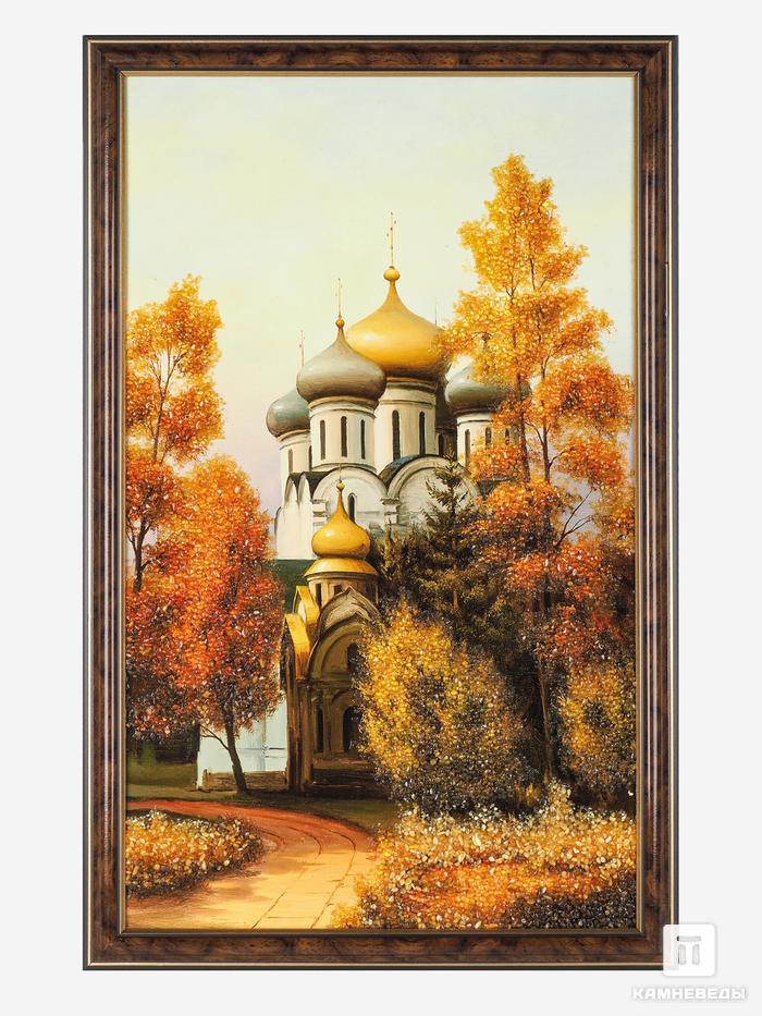 Картина с янтарём «Храм», 26626, фото 1