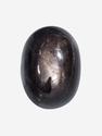 Корунд «Чёрный сапфир», кабошон 3х2,1х1,2 см (82 ct), 26765, фото 1