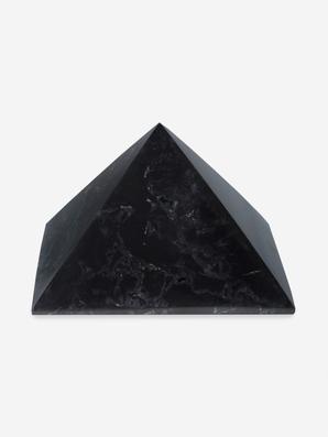 Шунгит. Пирамида из шунгита, полированная 10х10 см